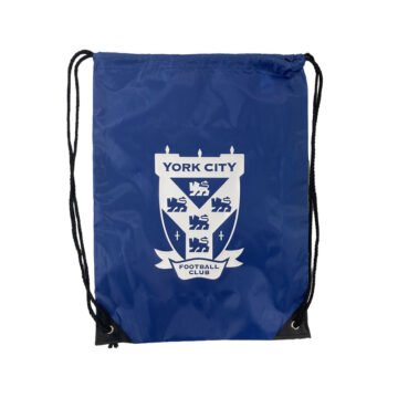 Blue York City Drawstring Kit Bag