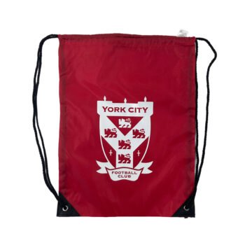 Red York City Drawstring Kit Bag