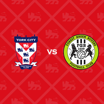 York City vs Forest Green Rovers