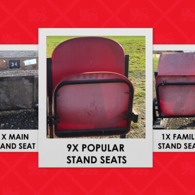 Bootham Crescent Seating Memorabilia to be raffled