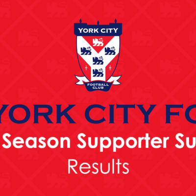 York City FC Mid-Season Supporter Survey 2024/25 Results