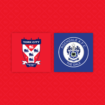 York City vs Rochdale