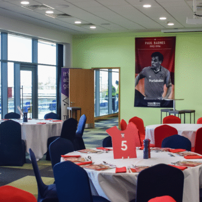 New hospitality package available in the Jorvik lounge!