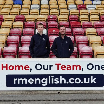 RM English announced as new club partner for 2025/26 season.