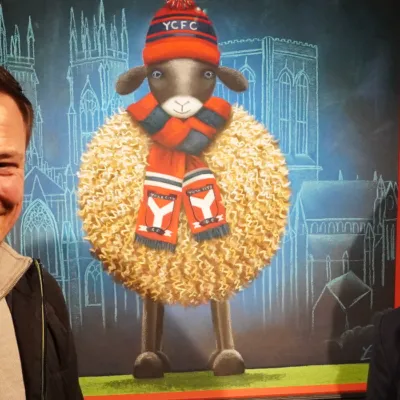 YCFC collab with artist Lucy Pittaway