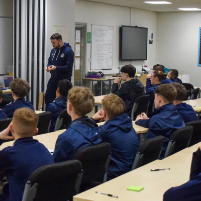 Academy groups attend Football Aftercare Programme led by North Riding FA