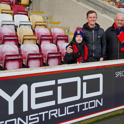 Medd Construction join us as a new club partner