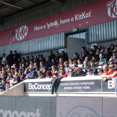 North Stand open to home supporters for final home fixture