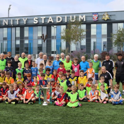 Archbishop of York visits York City Football Club Foundation
